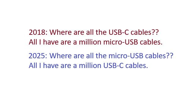 securityweekly's tweet image. I keep a binder with at least 2 USB cables of each type...