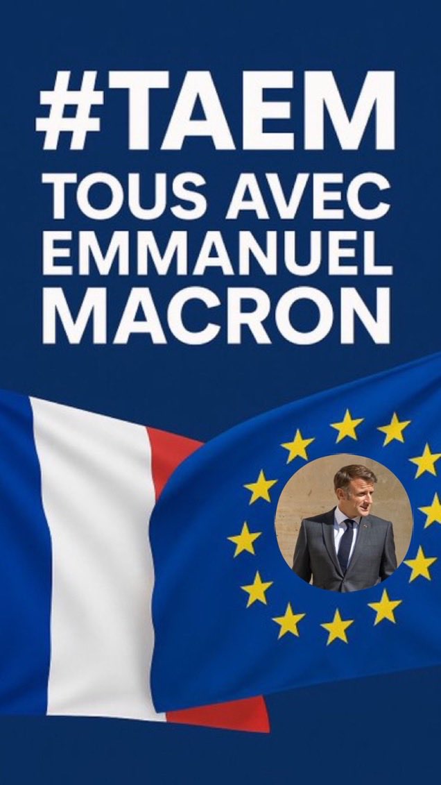 <a href="/MauriceMartin01/">Maurice Martin ♦️#TAEM</a> <a href="/Nico561971/">kosso #TAEM</a> <a href="/EmmanuelMacron/">Emmanuel Macron</a> Tous Avec Emmanuel Macron 🇨🇵 🇪🇺
#TAEM