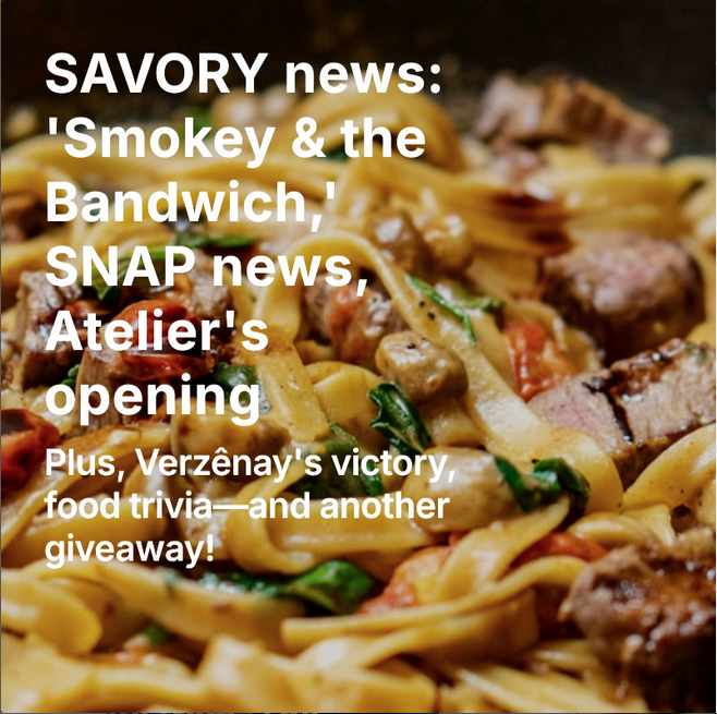 From #restaurant openings to the latest involving #snap, SAVOR with Andrew (future3733.substack.com) has the latest in Chicago #dining news—and there's a Keith Haring tote giveaway! #writing #Foodie #art