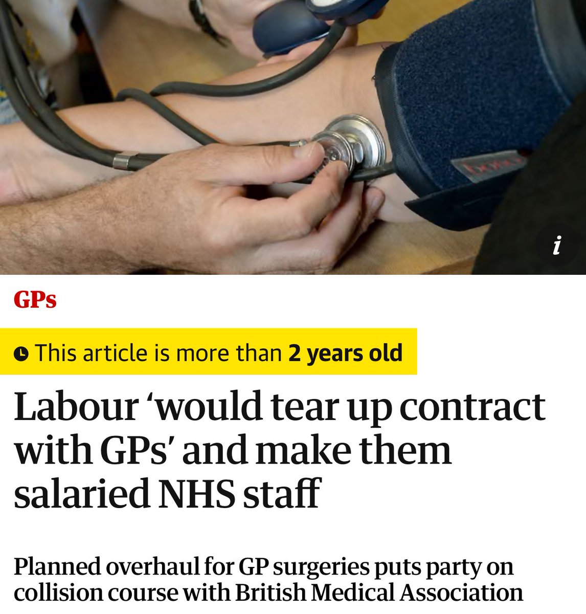 Wes Streeting &amp; Labour are planning the demise of the Family Doctor this was clear 2yrs ago

GPs have been fighting to provide the best care possible for patients yet have been faced with 20% cuts in funding

Replacing the Family Dr eases the path to the Tesco/Boots/Corporate GP