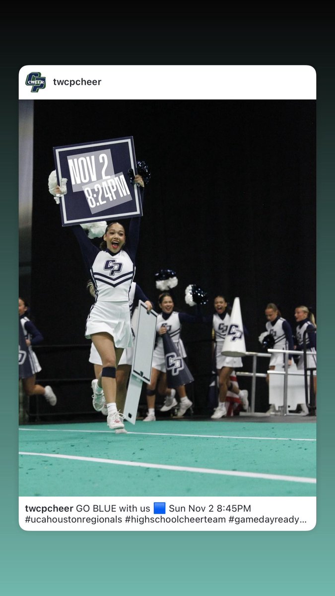 College Park Cheer tweet media