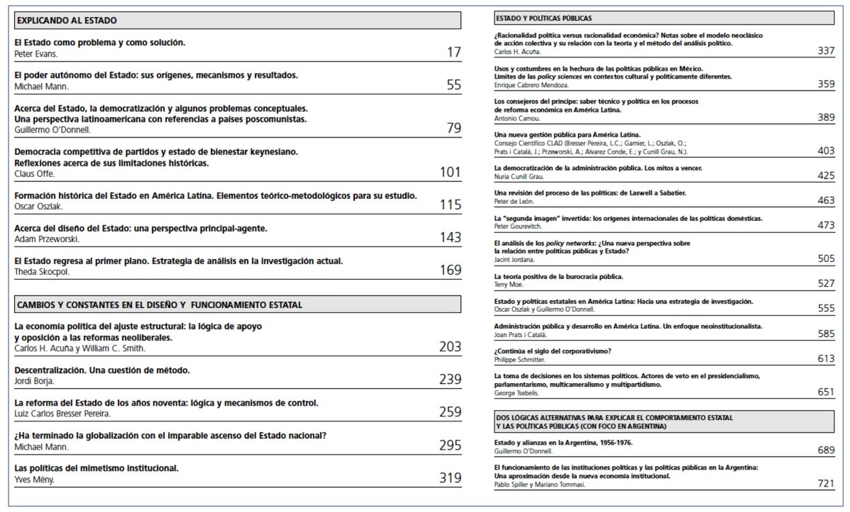 Textos clásicos sobre el Estado (reposteo)

Esta en una gran compilación de artículos sobre el Estado (de Evans, Mann, O'Donnell, Offe, Oszlak, Przeworski, Skocpol, y otros), a cargo de Carlos Acuña.

Descarga libre (aunque tarda un poco cargar): fcp.uncuyo.edu.ar/upload/textos-…