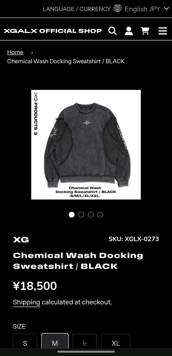 custom_0616's tweet image. スウェットついに届いた😇💸
かっこいい着こなし方探そう🫵😎

#金欠ALPHAZ
#XG