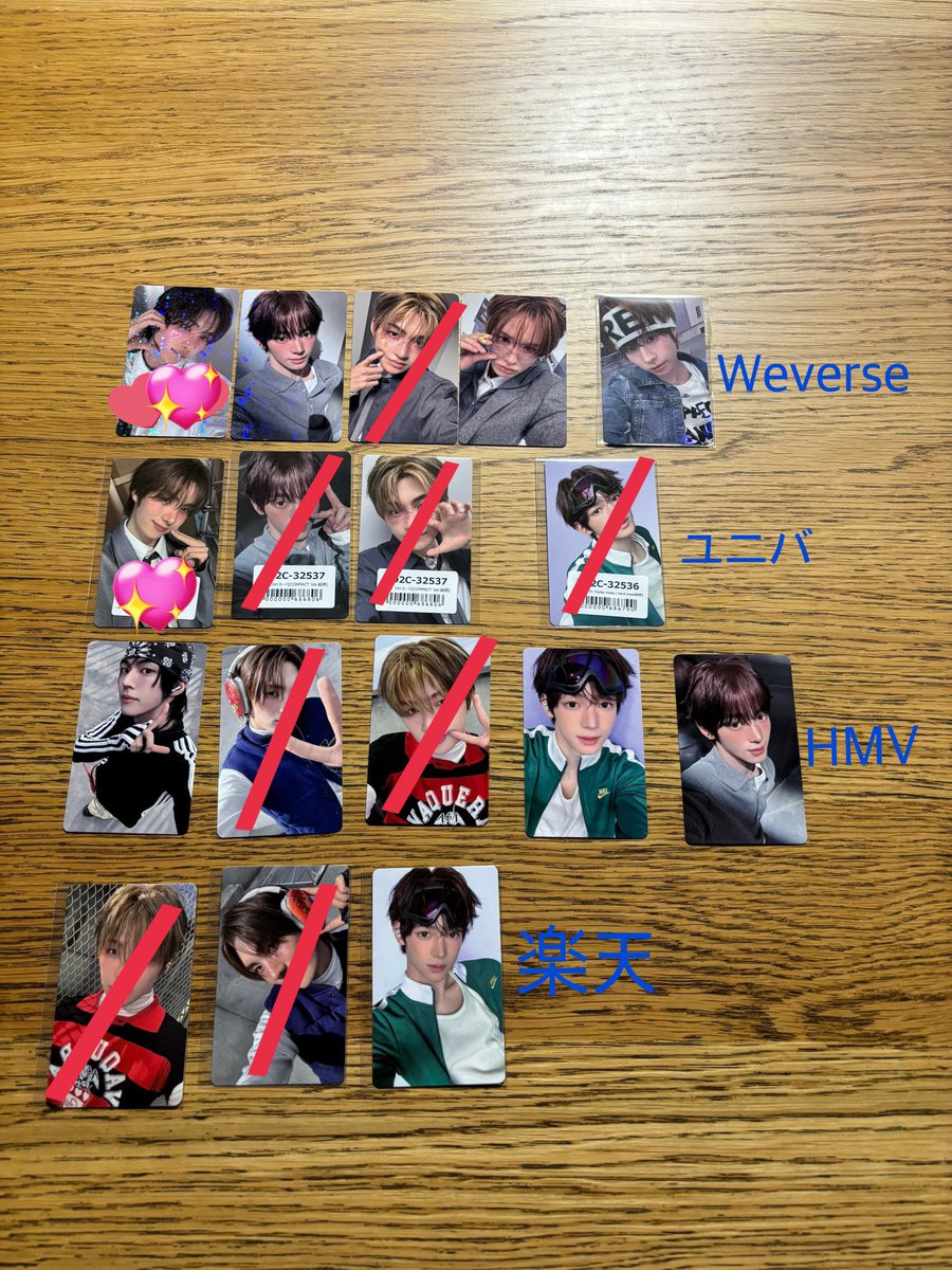 ma_go0417's tweet photo. @rurun_jjyyss リプありがとうございます！
他の方にお返事したのですが、お返事がみえないため、はにる様にお声掛け失礼いたします✨️
1:3(💖)の交換は可能でしょうか？
ご検討よろしくお願いいたします🙇‍♀️ ̖́- https://t.co/pdy7DNVztl