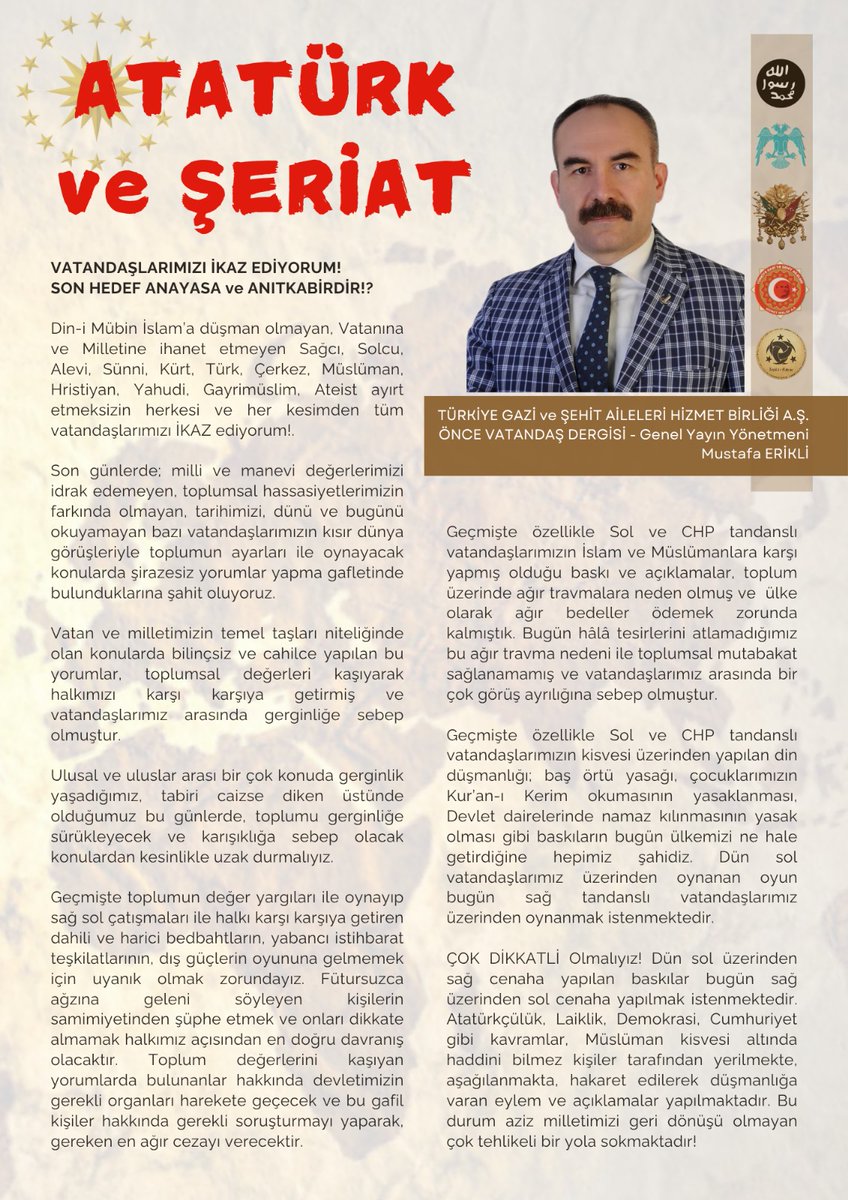 🇹🇷 Mustafa Erikli Çankaya Belediye Başkan Adayı tweet media