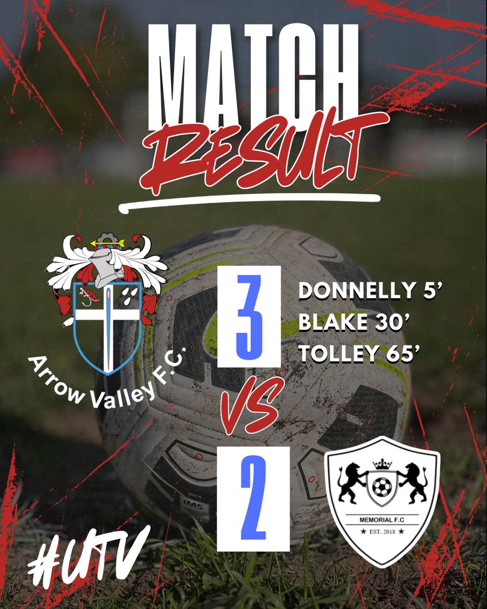 ArrowValleyFC's tweet image. RESULT|

Made very hard work of it today but a spot in the next round of the cup is all we care about 🤝

MOTM - Jon Walsh
Endless energy in the middle of the park from the youngster 👊🏻 got stuck into every tackle and covered a lot of ground

#UpTheValley