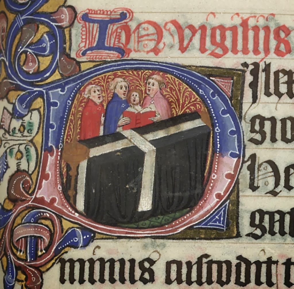 'For all Cristen saulys pray we:
Requiem eternam dona eis, Domine.'

Some medieval prayers for All Souls: aclerkofoxford.blogspot.com/2013/11/a-song…