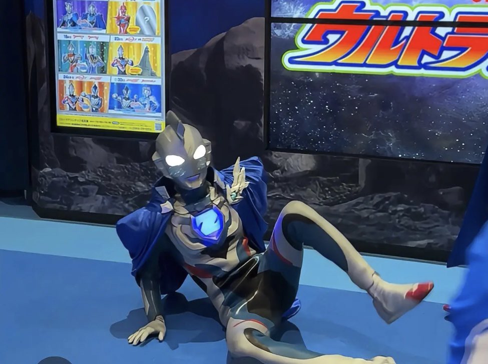 目の前で推しにどひゃーってされたことありますか？？
私は今日あったんですけど🫠
#ウルトラアスレチック
#ウルトラマンゼット