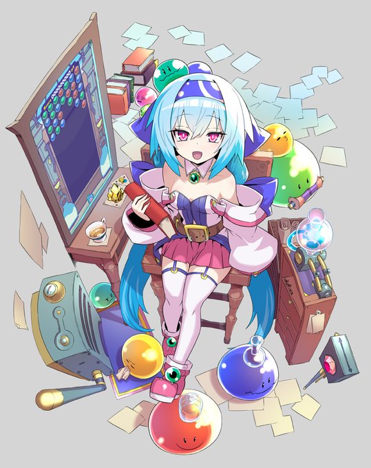 #三連休はフォロワーさんが増えるらしい 
それと創作はこういう方向です! 