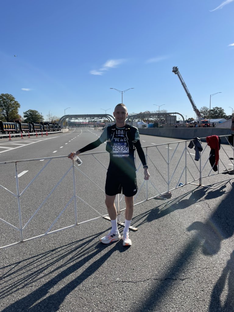 durnin26's tweet image. 16 weeks of training ✅ 
55 hrs &amp;amp; 32 mins spent running ✅ 
387 training miles completed ✅ 
The graft has been done, just a 26.2 mile victory lap to enjoy now! Let’s go New York City! 
#NewYorkCityMarathon #TCSNYCMarathon #Movember 🇺🇸🍎🗽🏃🏻‍♂️‍➡️