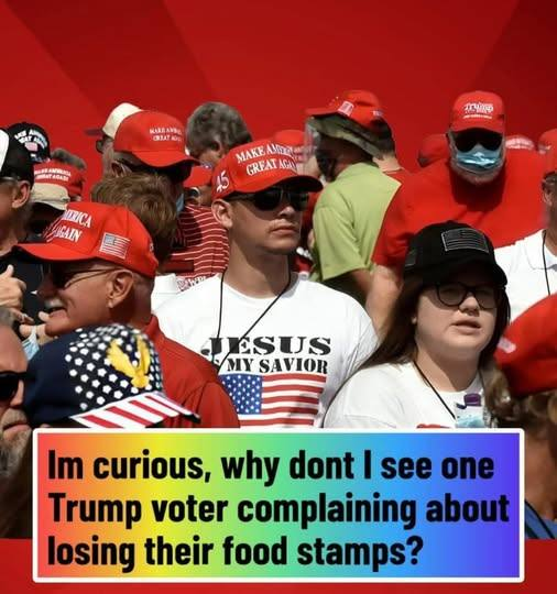 GodsAmericans's tweet photo. ~ Hummm ~ Make America Great Again
~ mgf ~ #MAGA #nocomplaintshere #demwhiners #stopcomplaining #GodBlessPresidentTrump https://t.co/wmPR1ASnpk