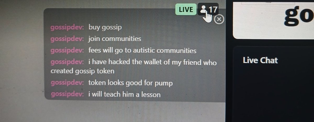 Don't Gossip tweet media