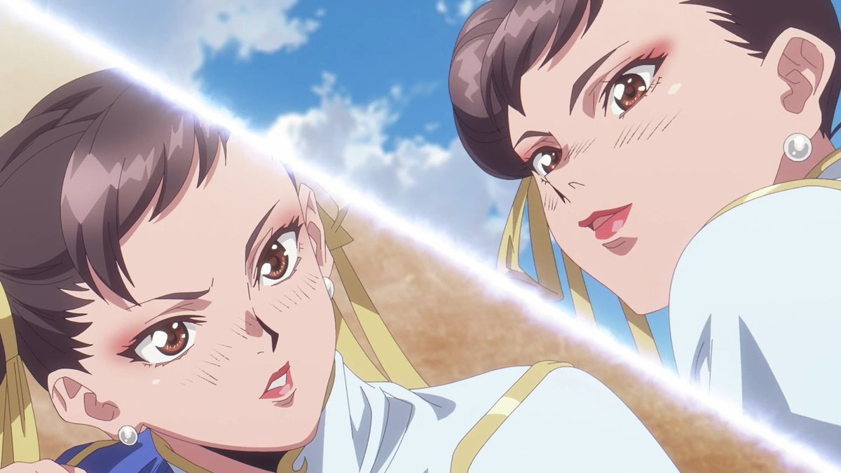 denfaminicogame's tweet photo. 『餓狼伝説CotW』×『ストリートファイター』コラボの「春麗」アニメトレーラーが公開。春麗と不知火舞が戦うシーンをアニメで再現
https://t.co/1gMCUBjcJp

大張正己監督が手がけた美麗アニメに。参戦する「春麗」は、「ケン」に続く『ストリートファイター』とのコラボキャラで12月に配信予定 https://t.co/00bT1QBIvr