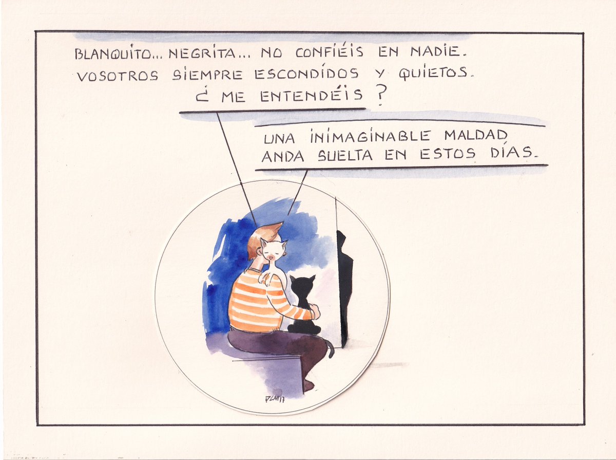 Cuidado. La maldad anda suelta y tiene apariencia humana.