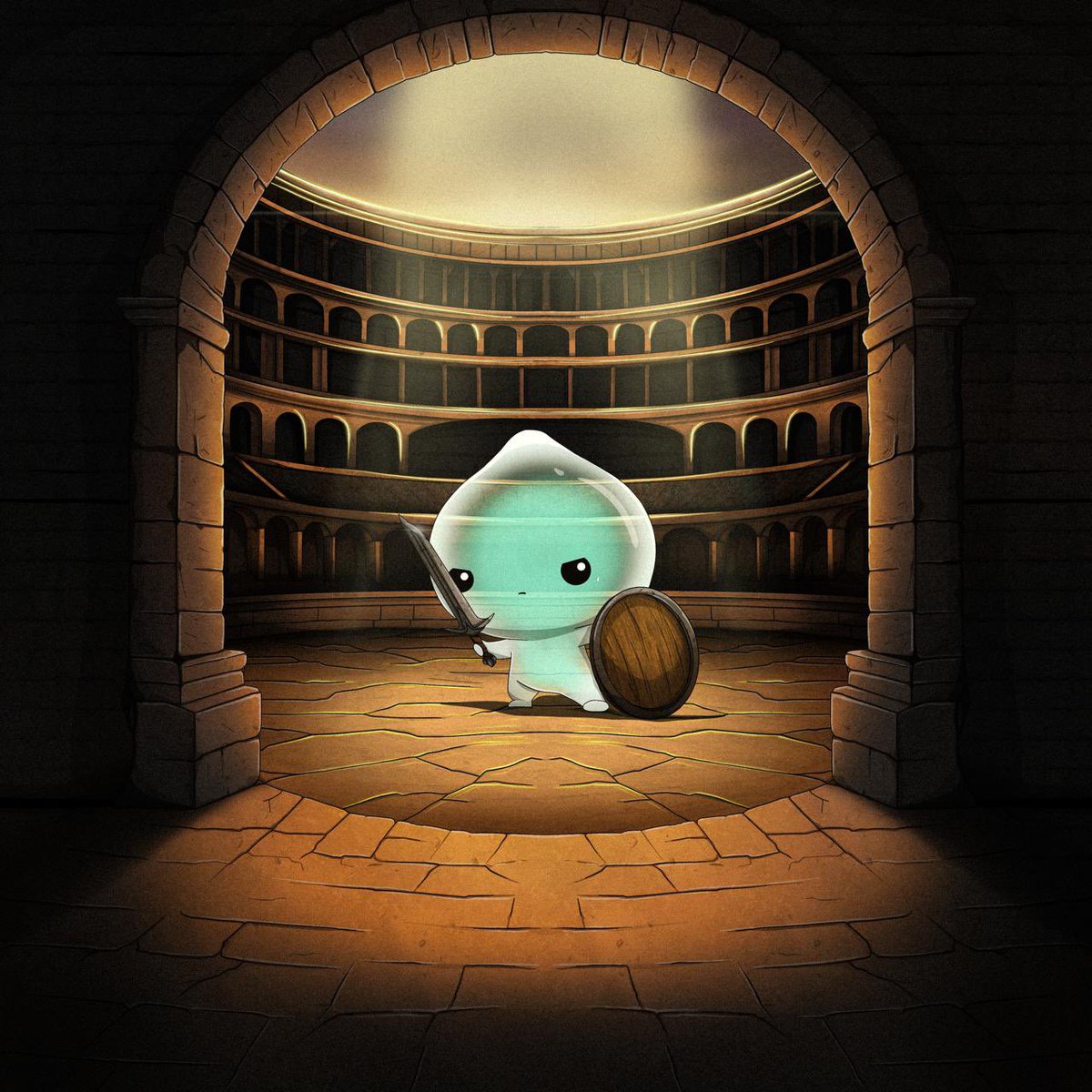 The crypto market’s a colosseum, only the drippiest survive 💧⚔️