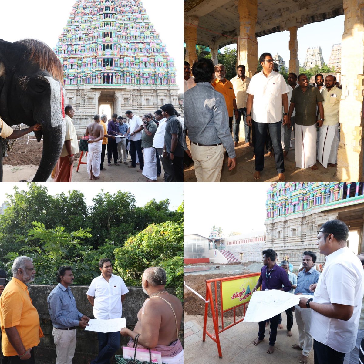 OfficeOfTRBR's tweet image. தமிழ்நாட்டில் இதுவரை 3740 திருக்கோவில்களுக்கு குடமுழுக்கு செய்து  மக்கள் போற்றும் மகத்தான ஆட்சியியை வழங்கி வரும் மாண்புமிகு தமிழ்நாடு முதலமைச்சர் திரு.@mkstalin அவர்களின் நல்லாட்சியில் நிதி ஒதுக்கீடு செய்யப்பட்டு, மன்னார்குடி - அருள்மிகு இராஜகோபாலசுவாமி திருக்கோவிலில்…
