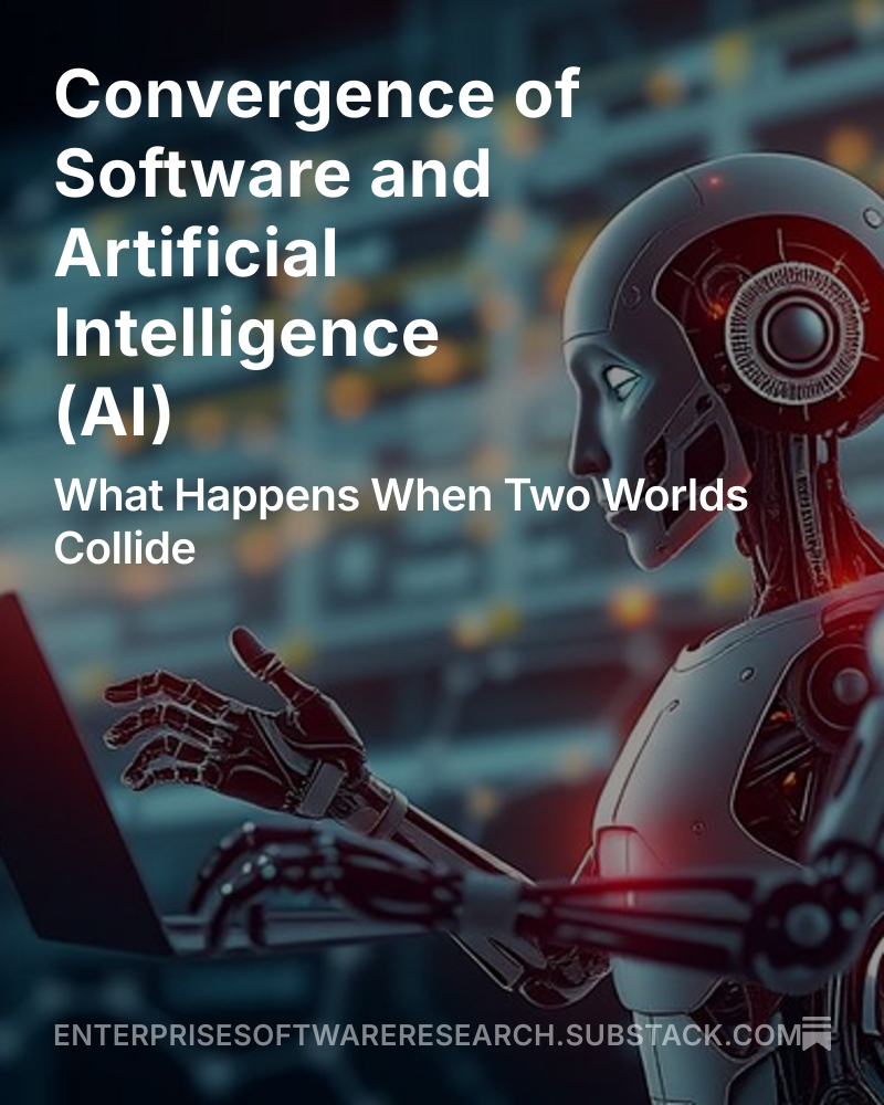 EntSoftwareRes's tweet image. By combining the reliability of traditional programming with the adaptability and intelligence of AI, we are perhaps entering an era of unprecedented innovation. …terprisesoftwareresearch.substack.com/p/convergence-…