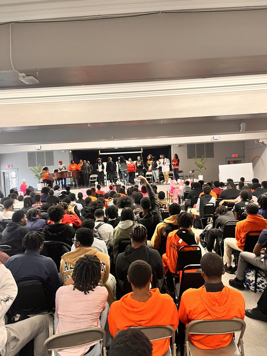 Teaching boys how to honor our breast cancer survivors!   Love selflessly!