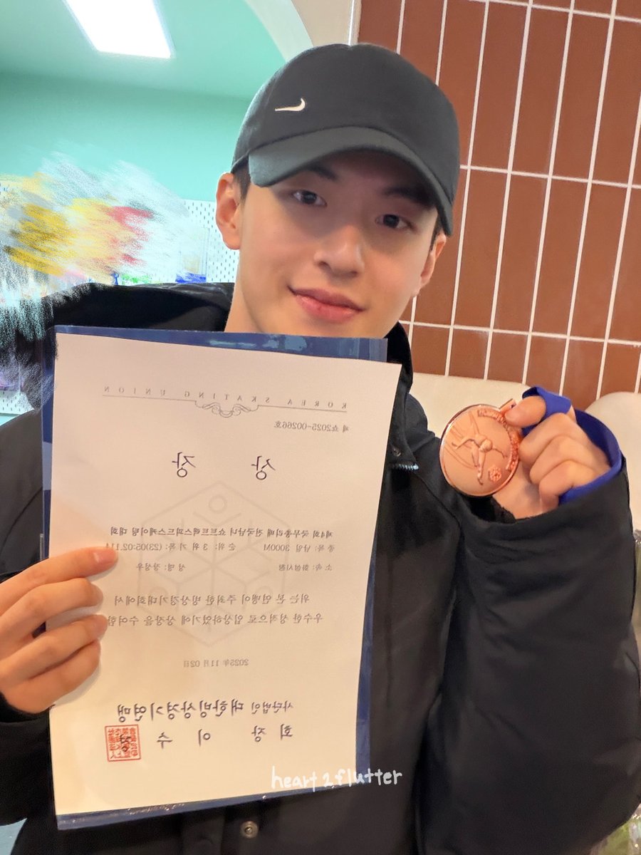 heart2flutter's tweet image. 추카추카😝

#쇼트트랙 #장성우