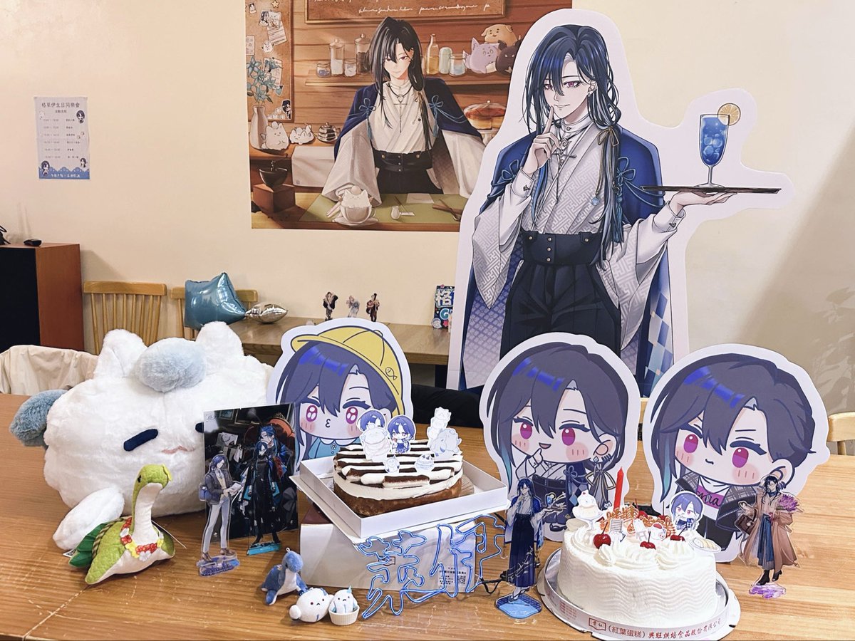 Echoes_Graal's tweet photo. 📢【格萊伊 2025生日同樂會 】

💙今日的相聚在笑聲與光影中劃下句點。
謝謝每一位到場的冰塊，讓這一天成為充滿笑聲與溫度的回憶。

願未來的日子裡，我們仍能再次相遇，在午後暖陽中續寫更多美��的片段❄️

#午後兩點_萊杯特調 https://t.co/eps7E0w9Zs