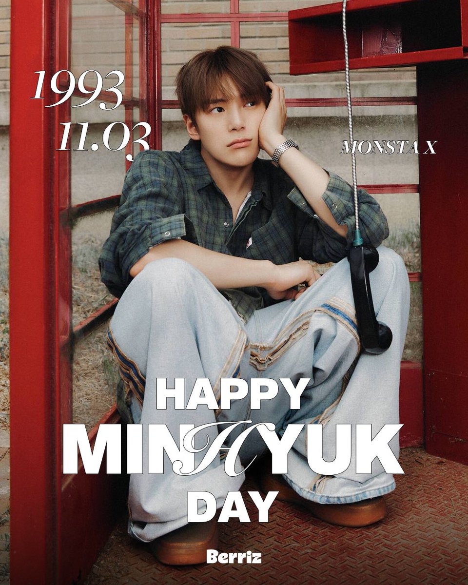 berriz_official's tweet image. 🎉HAPPY BIRTHDAY MINHYUK🎉

무대 위 셰퍼드🔥 무대 밑 말티쥬🐾
몬스타엑스 민혁의 생일!🐶
베리즈도 진심을 담아 축하해요🥳

민혁의 다채로운 순간이 궁금하다면?
지금 베리즈 앱에서 만나보세요🩶
🔗berriz.in/monstax

#MONSTAX #몬스타엑스 #MONBEBE #몬베베
#MINHYUK #민혁
#Berriz…