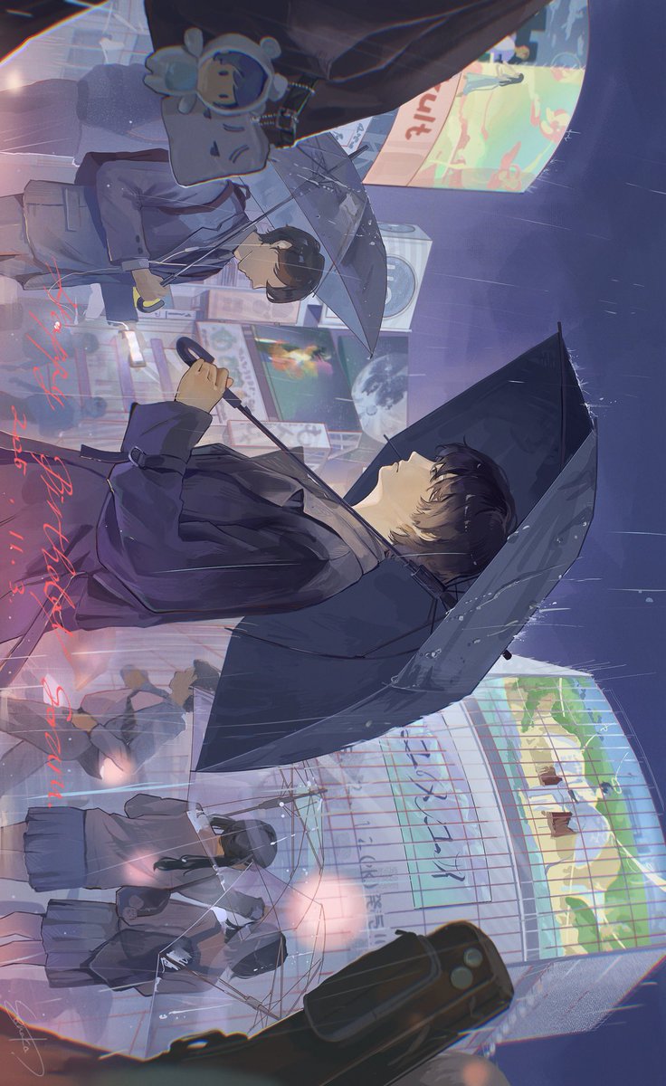 そらるさんお誕生日おめでとうございます🎈🎂
活動続けてくれてありがとうございます！！！これからも応援します！！
#そらる誕生祭2025
#そらるの絵
※タップ推奨