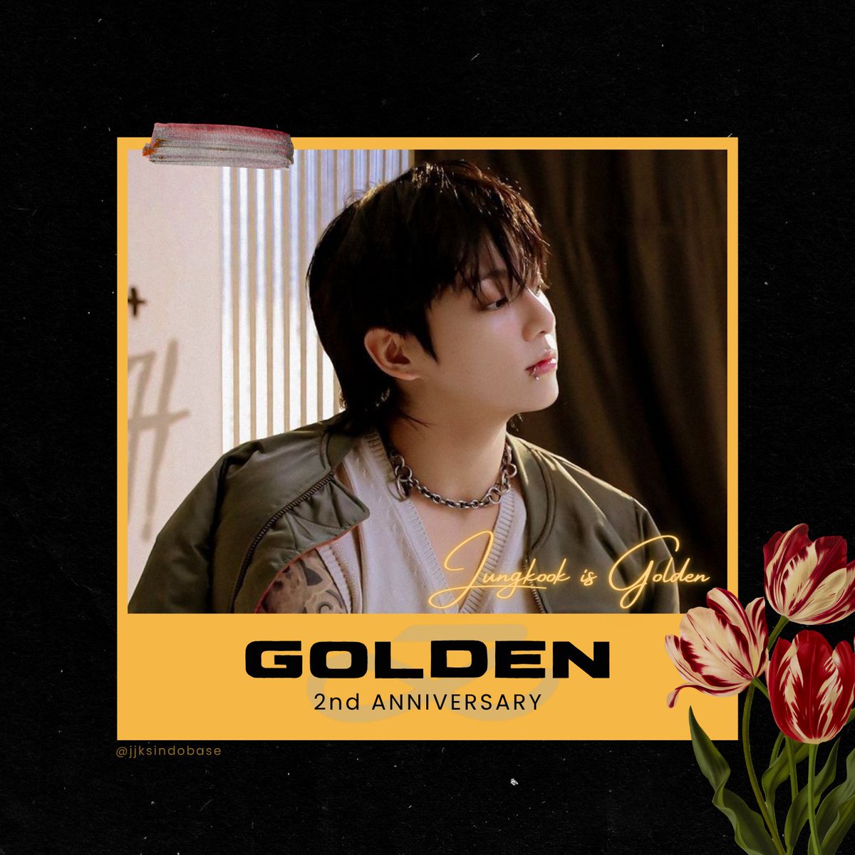 jjksindobase's tweet photo. 📍Please rep &amp; rt 

#2YearsWithGolden 
JUNGKOOK IS GOLDEN https://t.co/0Bpbn3Vd6O