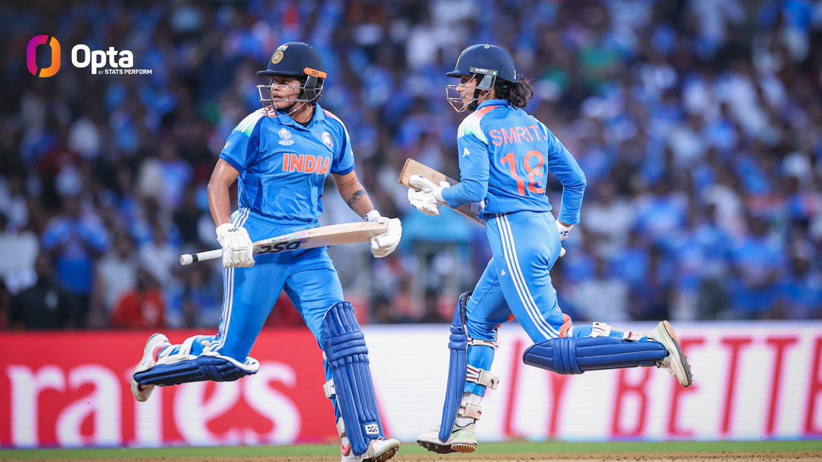 298/7 - #TeamIndia's 298/7 is now the second highest total ever in a women’s <a href="/cricketworldcup/">ICC Cricket World Cup</a> Final behind Australia’s 356/5 vs England (2022); no team batting second has ever gone past England’s 285/10 vs Australia (2022) in a Final. Monumental.

#CWC25 #TeamIndia