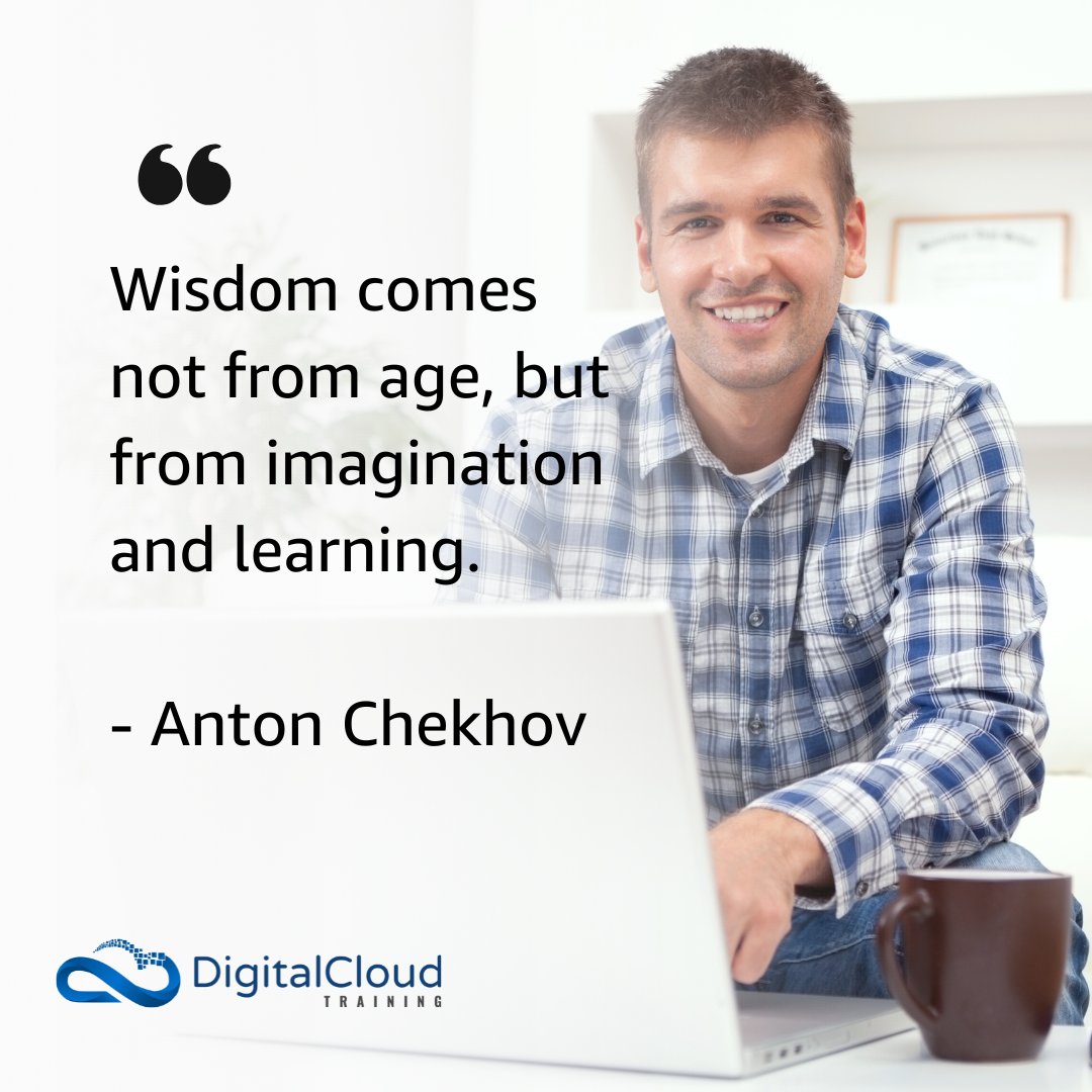 "Wisdom comes not from age, but from imagination and learning." - Anton Chekhov

✨📖💡

#Motivation #InspirationalSunday