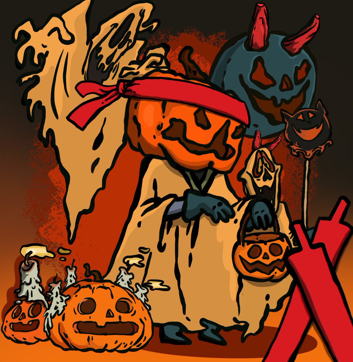 Happy Halloween! 🍬🕯️🎃👻