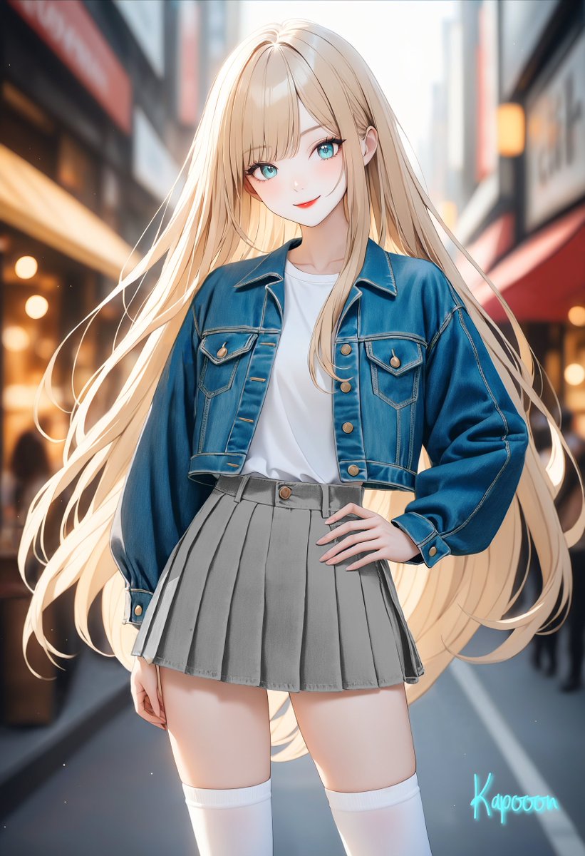 KapooonAIillust's tweet image. 「𝐺𝑜𝑜𝑑 𝑚𝑜𝑟𝑛𝑖𝑛𝑔︎🪻
　The denim jacket style is versatile and can be worn in many different ways.」
　　　　　　　by アイーシャ

#AIイラスト #AIillustrations
#StableDiffusionXL
⏰6:30