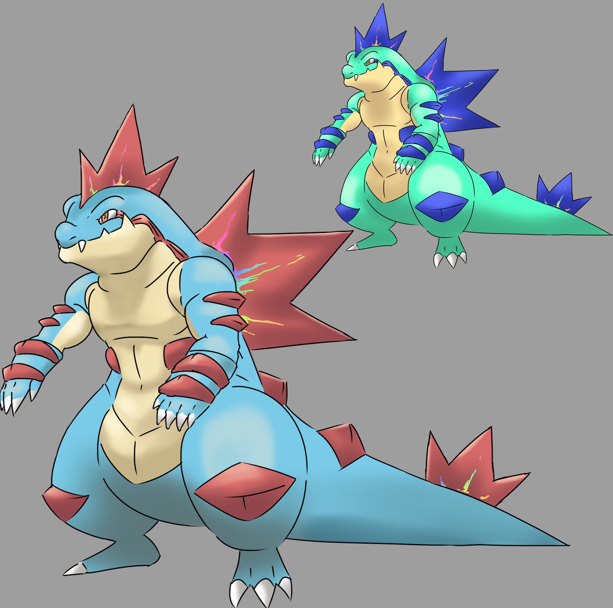 Mega Feraligtr (insert gidzilla memes here)
#Pokemon