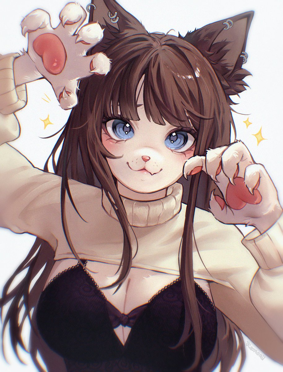 Remonii3's tweet image. commission 🩷✨ #art #furry