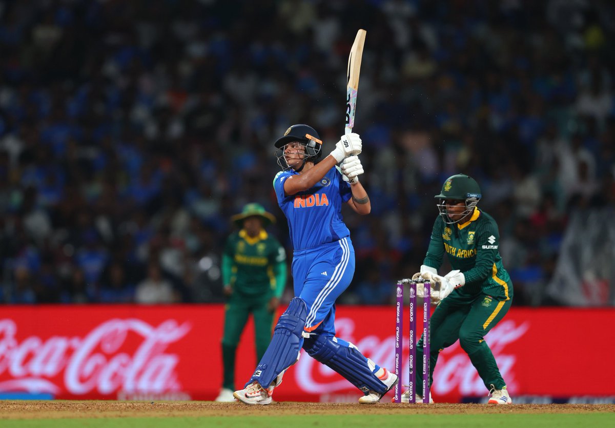 ICC Women's World Cup, India set a target of 299 runs for South Africa in the final. <a href="/BCCIWomen/">BCCI Women</a>

#INDWvsSAW #TeamIndia #CWC25 #INDvSA #Final