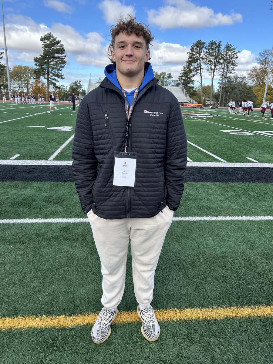 Had an amazing day on my game day visit thank you for having me. <a href="/jj5151/">Jonathan Johnson</a> <a href="/CreteCardsFB/">Crete Cardinals Football</a> <a href="/CreteFBrecruits/">Crete Football Recruiting</a>