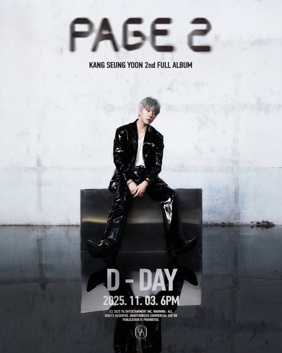 #YOON from #WINNER released D-DAY poster for "PAGE 2"