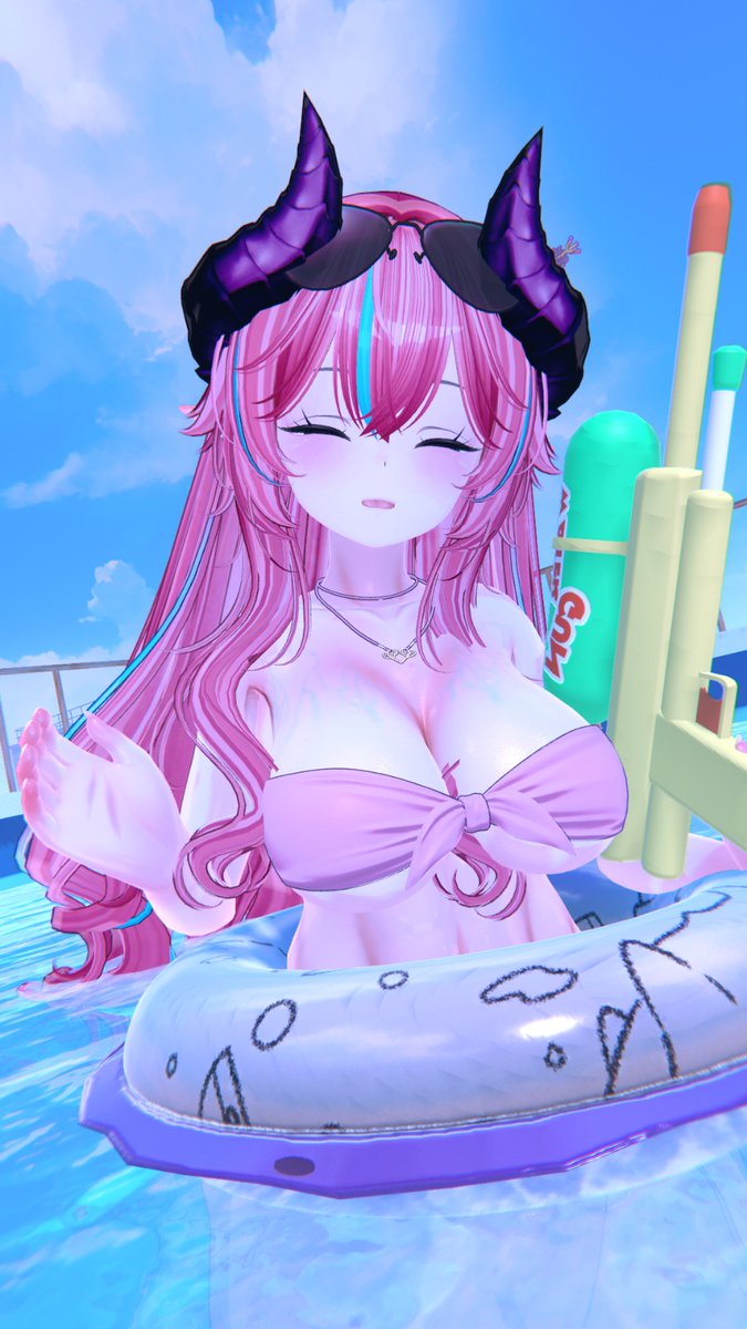 Pasen bonito domingo ^w^ 🏖☀️

#VRChat #VRChatPhotography