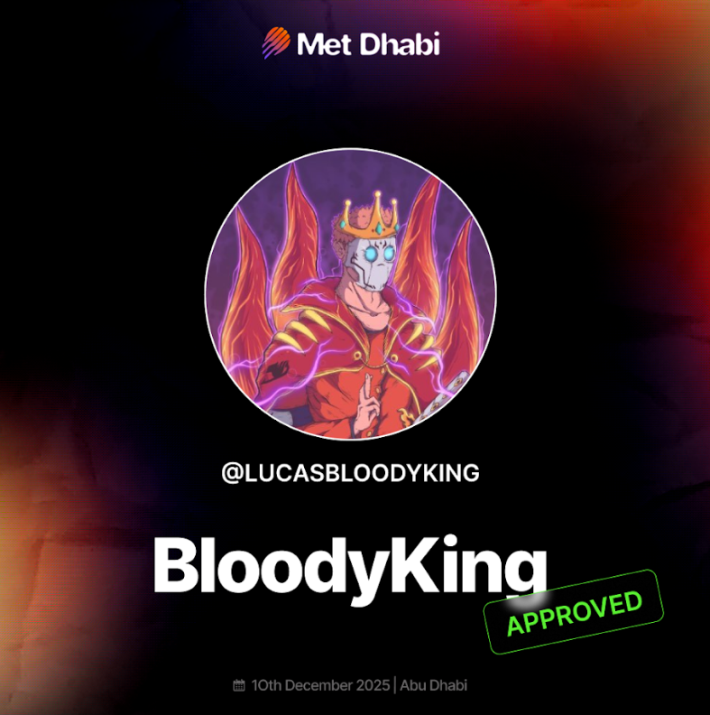 ✨ MetDhabi 2025 ✨

Feeling beyond grateful for this opportunity and the trust! 🙏

Massive thanks to <a href="/MeteoraAG/">Meteora</a>, <a href="/0xmiir/">miir</a>, my friend <a href="/0xSoju/">Soju 燒酒 | Meteora</a> , and the <a href="/Palac3Crypto/">PALACƎ</a>  community for the constant support.

Let’s keep building🇧🇷🚀