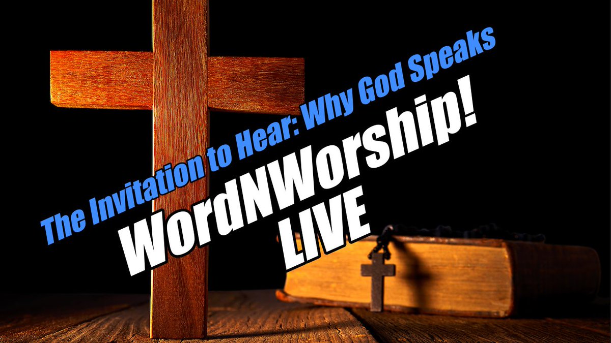 B2TShow's tweet image. Starts at 11am CST!
The Invitation to Hear: Why God Speaks. Sunday WordNWorship LIVE! B2T Ministries. Nov 2, 2025
rumble.com/v714fsg-the-in…

Now also LIVE on FaithNFreedom.TV WordNWorship Chanel

#hearingfromgod
#reliabilityofthebible #textualcriticism #textualreliability…