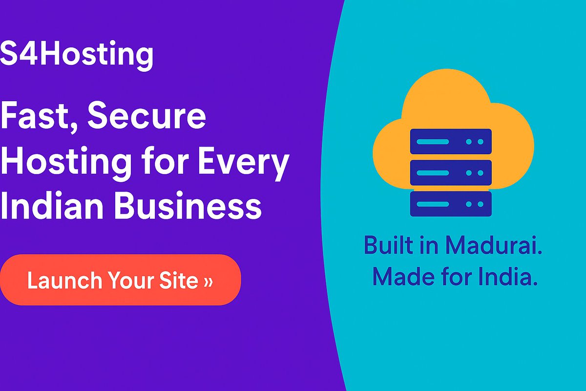 S4_hosting's tweet photo. s4hosting: Fast NVMe VPS, Domains &amp; 24/7 Support.
Domains 
 .CO ₹1, .IN ₹549. NVMe VPS. 24/7 Support. https://t.co/EtdgHC5Hx5