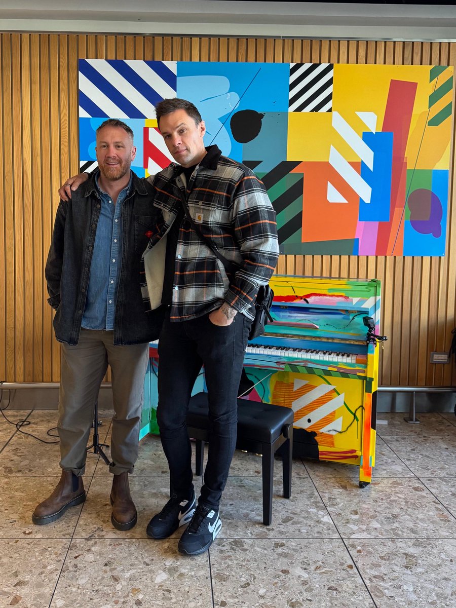 🎹 Back in tune at Dublin Airport!

The much-loved T1 piano has returned, freshly redesigned by Irish artist Maser, tuned by John Murphy, and relaunched by Bressie with a special live performance.

Check it out next time you arrive through T1 🎶