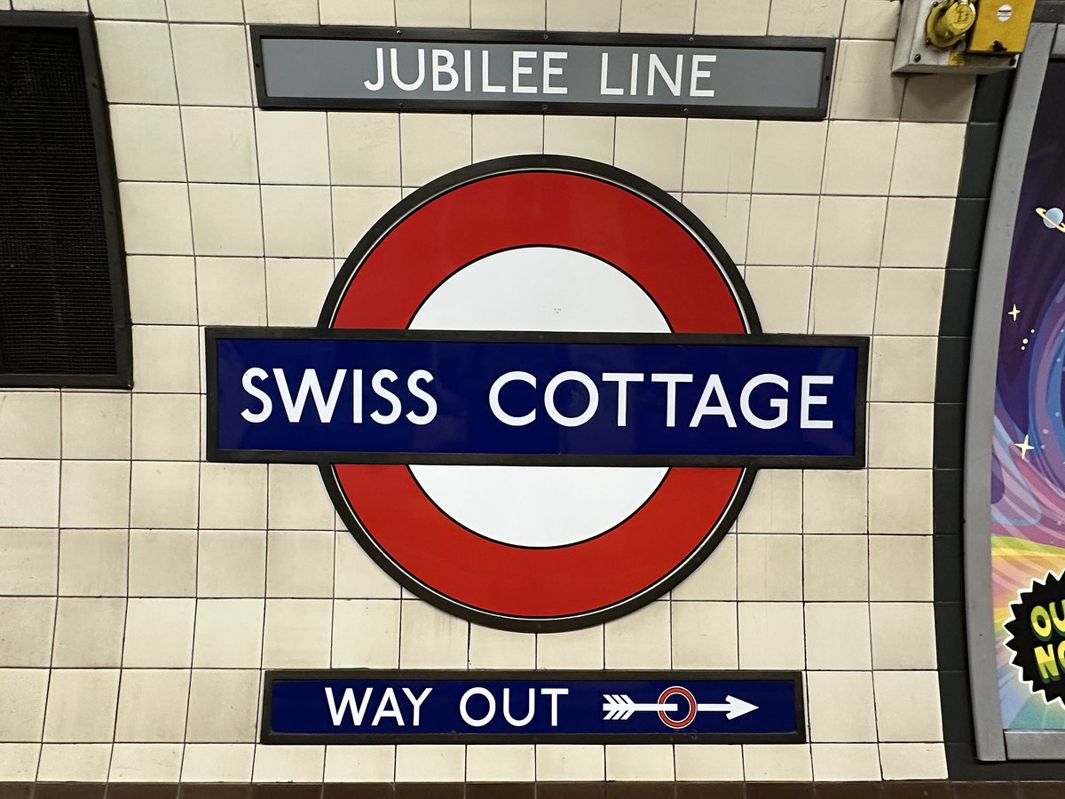 Fun fact: this is the only Tube station to be named after TWO types of cheese