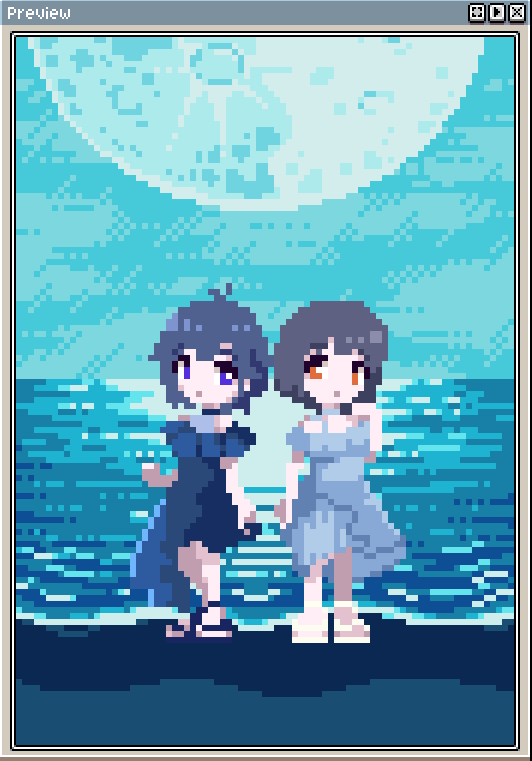 たまにはこっちでも、ドット絵投稿するか。

これは息抜きのつもりで描き始めたら、筆(?)が乗ってしまったゆきまこ