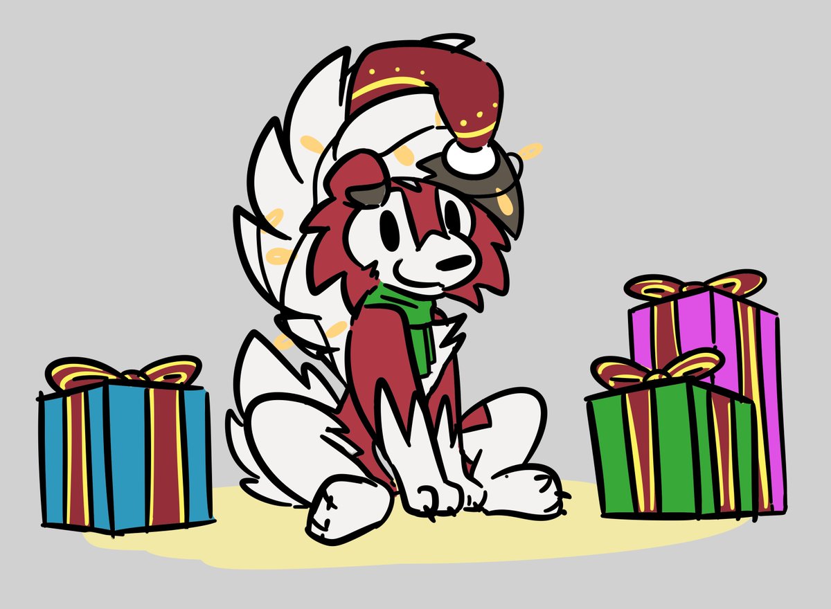 53🎄
Roc watiting to open 'em gifts