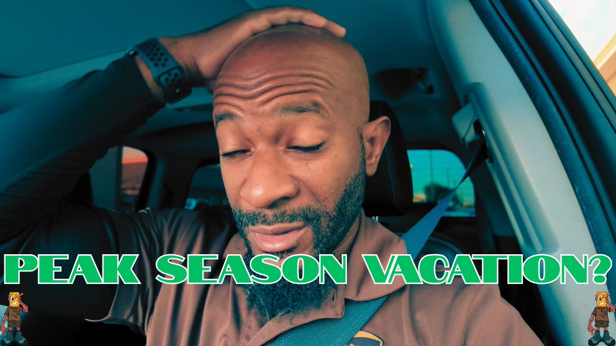BrickedOutMedia's tweet photo. How I Made My Vacation During UPS Peak Season Count. https://t.co/6gmWnMwCSQ via @YouTube
#ups #benefits #vacation https://t.co/wKqpHTja5I