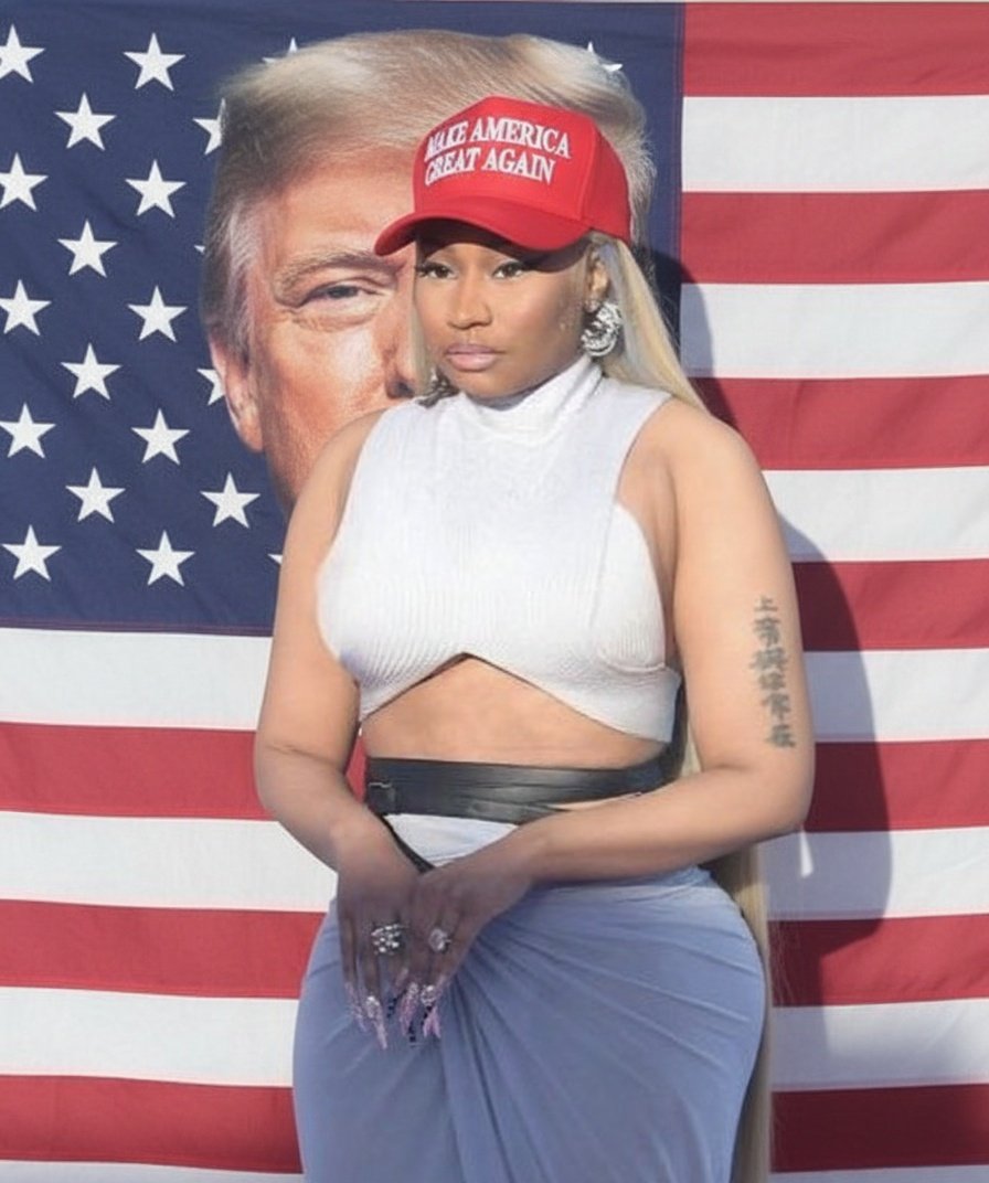 Nicki Minaj's Arm Tattoo Revealed