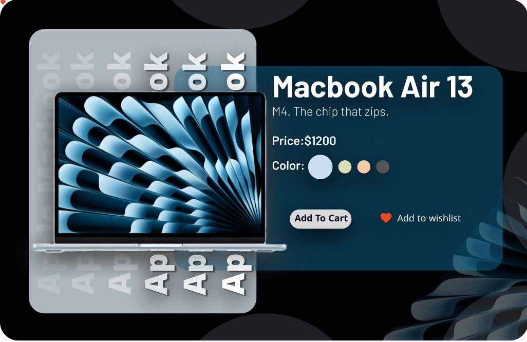_LakshayChandel's tweet image. Day 11 of #100DaysOfUI 
[ 5 Hour Session]

&amp;gt;Made a Macbook 13 buying UI page.
&amp;gt;Learn how stroke and other effects work in figma.
&amp;gt;Also make cool modern 3D design.
&amp;gt;Explore figma too.

:Tell me in comment section how it&apos;s look!
#UIDesign #figmadesign
