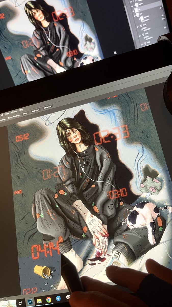 GM / GN ❤️

Pleased to announce the completion of my latest artwork titled Insomnia, which has just been finished…