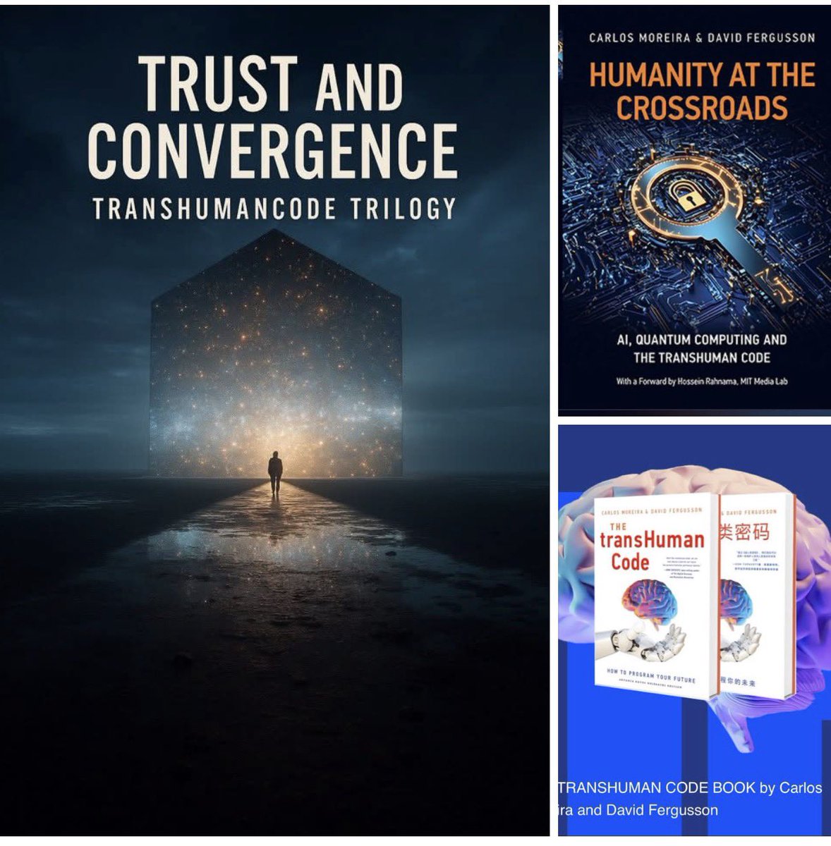 We are currently preparing the third volume of The TransHumanCode series, scheduled for release during Davos 2026. The first book, published in 2019 and recognized as a bestseller, focused on how to protect and empower humanity in the age of exponential technologies. The second
