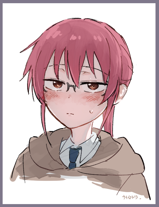 Uirotori's tweet photo. #メイドラゴン 
照れてる小林が美味しすぎて落書きしちゃった https://t.co/g1zDnyLe3V